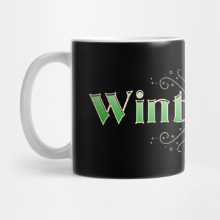 Winterlust Blue Mug